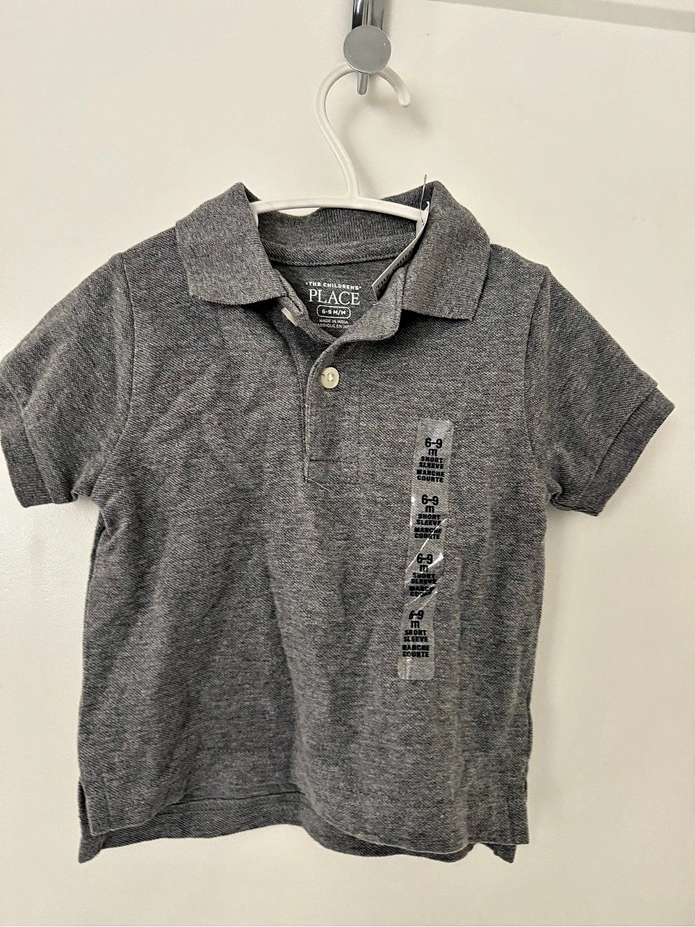 The Children's Place Baby And Toddler Boys Uniform Soft Pique Polo Boys Size 6-9